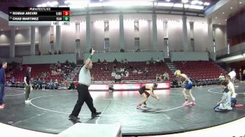 100 lbs Cons. Round 3 - Roman Arcuri, Wild Buffalo Wrestling Club vs Chad Martinez, Smithfield Youth Wrestling