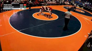 165 lbs Quarterfinals (8 Team) - Frank Miceli, Chicago (Brother Rice) vs Cruise Brolley, Washington