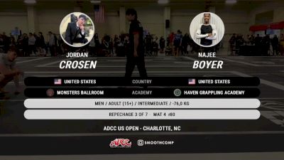 Jordan Crosen vs Najee Boyer 2025 ADCC Charlotte Open