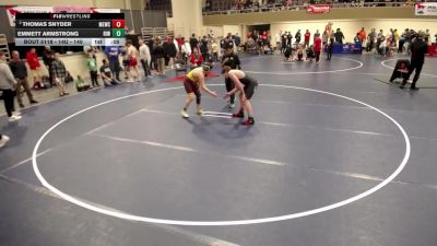 14U - 175 lbs Champ. Round 1 - Jordan Gunderson, Stillwater Area Wrestling vs Adam Wieden, Edina Wrestling Association