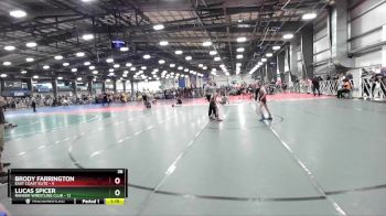 60 lbs Rd# 5- 3:45pm Friday Final Pool - Lucas Spicer, Ranger Wrestling Club vs Brody Farrington, East Coast Elite