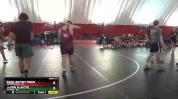 285 lbs Semis & 1st Wb (8 Team) - Kaeo Jeffrey Moen, Detroit Lakes vs Justin Blascyk, WCAABE