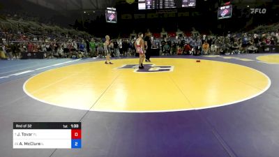 113 lbs Rnd Of 32 - Jovanni Tovar, FL vs Aidan McClure, IL