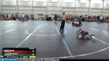 52 lbs Round 6 (8 Team) - Hank Blair, Donahue vs Jackson Wells, 84 Athletes