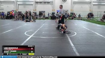56 lbs Round 6 (8 Team) - Wyatt Yeager, WV Wild vs Jase Degenkolb, Xtreme Team