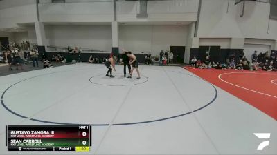 160 lbs Semifinal - Sean Carroll, NXT Level Wrestling Academy vs Gustavo Zamora Iii, NXT Level Wrestling Academy