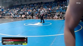 235 lbs Quarterfinals (8 Team) - Laniya Ware, South Pontotoc vs Isabella Price, Ocean Springs