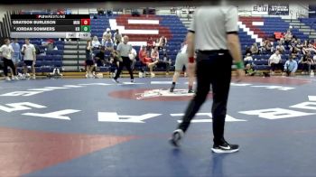 285 lbs Quarterfinal - Grayson Burleson, Montreat College vs Jordan Sommers, Keiser University