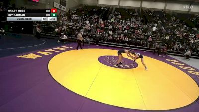 6A 135 lbs Cons. Semi - Hailey Tibbs, Herriman vs Lily Kahman, Syracuse