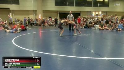 90 lbs Round 4 (8 Team) - Braden Morris, Blackman WC vs Christian Hill, Elevate WC