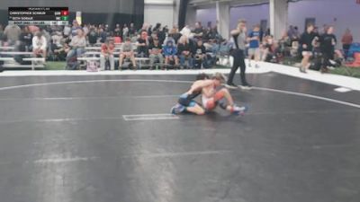 100 lbs Cons. Sub-rd Of 32 - Seth Sobaje, Ram Wrestling Club vs Christopher Schnur, Quest School Of Wrestling