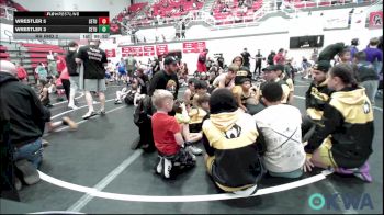 46 lbs Round Of 32 - Caleb Carraway, Rough Riders vs Raiden Martinez, OKC Saints Wrestling