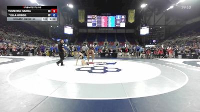 145 lbs Champ. Rd Of 64 - Youstina Hanna, OH vs Ella Gregg, NY