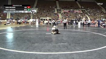 6A 138 lbs Cons. Round 4 - Troy Watson, Wetumpka vs Josh Milazzo, Spain Park HS