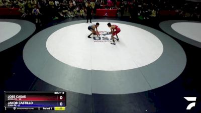 119 lbs Round 4 (10 Team) - Jose Casas, KCWA-FR vs Jakob Castillo, SJWA-FR