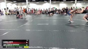 132 lbs Round 2 (4 Team) - Sam Casetts-Waxman, New England Gold vs Caden Judice, PA Alliance