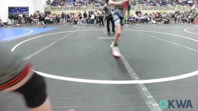 88 lbs Quarterfinal - Joseph Parks, Cowboy Wrestling Club vs Kale Elledge, F-5 Grappling