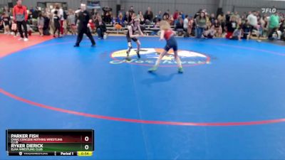 67 lbs Cons. Round 2 - Ryker Dierick, Elma Wrestling Club vs Parker Fish, CNWC Concede Nothing Wrestling Club