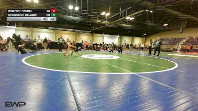51 lbs Rr Rnd 5 - Raelynn Thacher, Aztec Grappling Academy vs Kyngzleigh Ballard, TEAM CONQUER