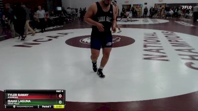 285 lbs Quarterfinal - Tyler Raway, Augsburg vs Isaiah Laguna, Sioux Falls