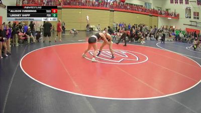170 lbs Quarterfinal - Lindsey Shipp, Peninsula vs Allison Cummings, Thurston