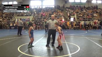 65 lbs Champ. Round 1 - Guy Campea NE4, Padua Bruins vs Caleb Rozum SW4, Pursuit