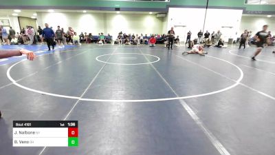 126 lbs Consi Of 64 #2 - James Nalbone, NY vs Brandon Veno, OH