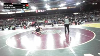 157 lbs Champ. Round 1 - Dylan Jones, Mountain View, Oregon vs Porter Dansie, Blackfoot