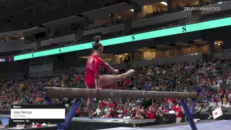Jojo Warga - Beam, Ohio State - 2022 Elevate the Stage Toledo presented by Promedica