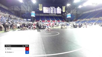 144 lbs 7th Place - Clare Waite, Idaho vs Brenya Crahan, Missouri