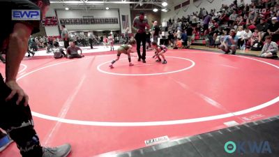 54 lbs Rr Rnd 5 - Arya Carter, Bartlesville Wrestling Club vs Winifred Perry, Springdale Youth Wrestling