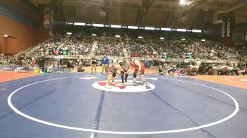 2A-285 lbs Cons. Round 3 - Zef Zuniga, Big Piney vs Urijah Biebinger, Kemmerer