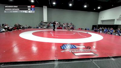 126 lbs Arcadius Cruz, Washington vs Andrew DiPiazza, Wisconsin Blue