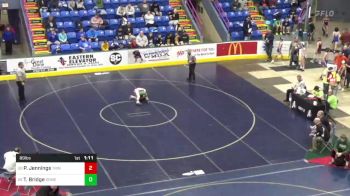 89 lbs Round Of 64 - Parker Jennings, Trinity vs Tyler Bridge, Somerset