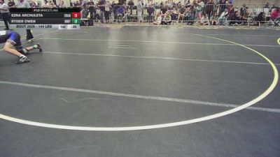144 lbs Consi Of 4 - Ezra Archuleta, Orange Lutheran Wrestling vs Ryder Owen, Inwtc
