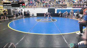 132 lbs Quarterfinal - Zane Seifert, Team Guthrie Wrestling vs Xavier Celso, Cowboy Wrestling Club