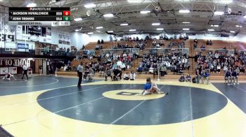 120 lbs Quarterfinal - Josh Trinski, Mass. Jackson vs Jackson Huvalchick, Brunswick