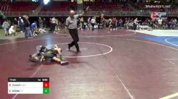 55 lbs Final - Bryson Zunich, Purebred Elite vs Chasyn Wilder, Jr. Panther Wrestling Club