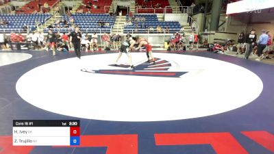 157 lbs Cons 16 #1 - Hayze Ivey, OK vs Zyon Trujillo, NV