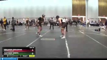 285 lbs Cons. Round 5 - Benjamin DeGuzman, Baldwin Wallace vs Matthew Werts, Baldwin Wallace