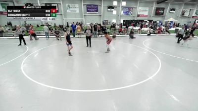 JR BOYS HARD LUCK - 131-138 Champ. Round 1 - Xavier Knoblach Jones, Simley Wrestling Club vs Luke Weaver, Central Indiana Academy Of Wrestling