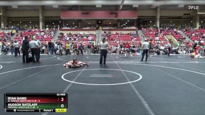 110 lbs Cons. Round 1 - Hudson Ratzlaff, Fredonia Wrestling Club vs Ryan Baird, El Dorado Wrestling Club