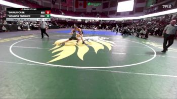 138 lbs 1st Place Match - Darius Case, Meridian vs Konnor Fordyce, Kuna