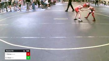 49 lbs Round Of 16 - Trenton Boisa, Warriors Of Christ vs Kyan Keys, Millard South WC