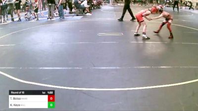 49 lbs Round Of 16 - Trenton Boisa, Warriors Of Christ vs Kyan Keys, Millard South WC