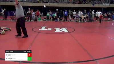 56 lbs Quarterfinal - Jace Iozia, Elmwood Park vs Knox Guyer, Elkton