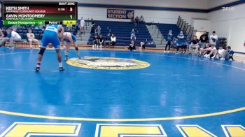 149 lbs 1st Place Match - Gavin Montgomery, Northeast Oklahoma vs Keith Smith, Southeast Community College
