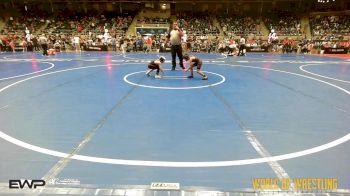 46 lbs Consi Of 16 #2 - Ryder Gatt, Backyard Brawlers vs Roland Beisel, ICEFIGHTER U