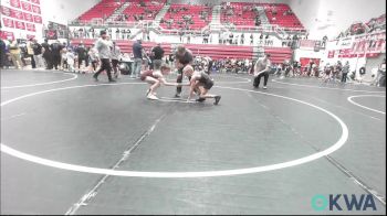 70 lbs Rr Rnd 3 - Lane Mcmillen, Cowboy Wrestling Club vs Ryker Bryiant, Rough Riders