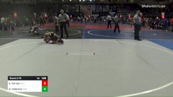 78 lbs Round Of 16 - Brayden Harvey, Stout vs Adam Valencia, Taos Kids Wrestling Club